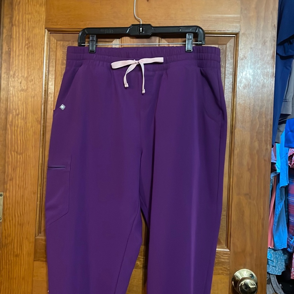 Figs magic purple high waisted Zamora XL TALL